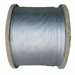 Fios de aço galvanizado para cabos de fibra óptica