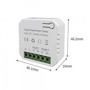 WiFi potentzia-neurgailua PC 311 - 2 pinza (80A/120A/200A/500A/750A)