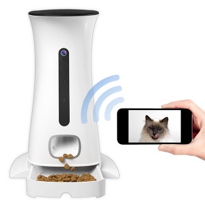 Tuya Smart Pet Feeder Wi-Fi remote Control with Camera – SPF2000-V-TY