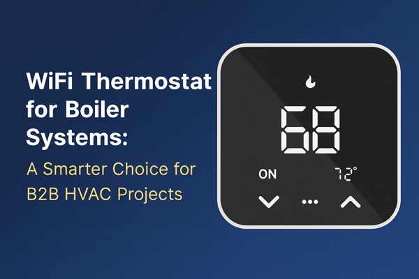 WiFi Thermostat for Boiler Systems: A Smarter Choice for B2B HVAC Projects