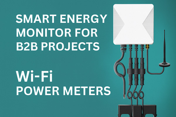 Wifi Smart Energy Monitor Solutions for OEM & B2B Energy Projects