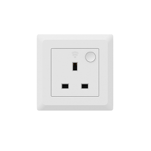 I-ZigBee Wall Socket (UK/Switch/E-Meter)WSP406