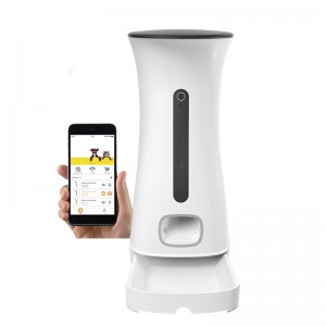 Quots for China Smart Automatic Food and Water WiFi Pet Feeder Cat Dog Camera with APP