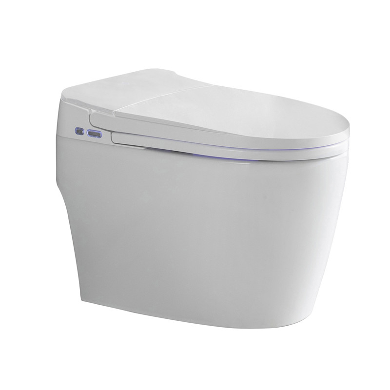 Automatic toilet with Feet Sensor, Automatic flush function, Heated Seat, Warm Water and Dry Featured Image
