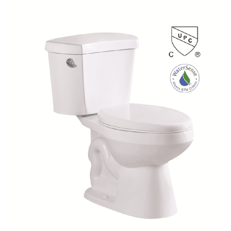 ADA Elongated Two-piece toilet,Suitable for disabled people.With cUPC certification. Featured Image