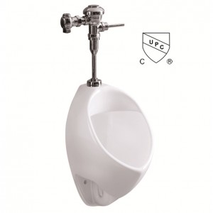 Factory supplied Toilet Bowl With Lavatory - Wall-hung Urinal Water Saving Urinal for hotel project, White – Ouweishi