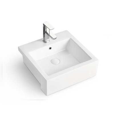 Factory Outlets Hot And Cold Bidet - Half-hung Classical Style Modern design Bathroom basin – Ouweishi