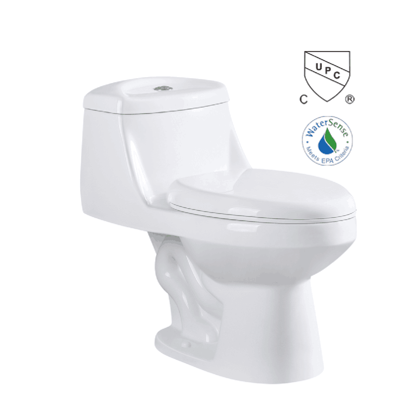 Reasonable price Tall Toilet - Elongated One-piece toilet,cUPC certified – Ouweishi