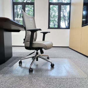 Rollo de alfombrilla protectora de alfombra, alfombrillas de suelo para silla clavadas de PVC de alta resistencia