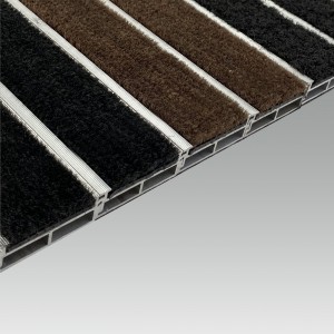 Коммерческое соскабливание песка и удаление пыли алюминиевый пол коврик для входной двери плитка