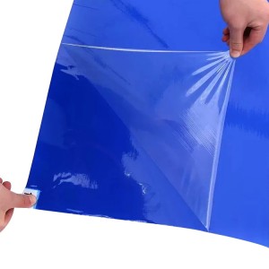 Blue Decontamination Antistatic 30 Layers Cleanroom Disposable Sticky Mat