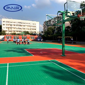 Tahan Lama Saling Bertautan Bola Voli Tenis Basket Olahraga Lantai Yang Ditangguhkan Lapangan Tikar Karpet Ubin Lantai