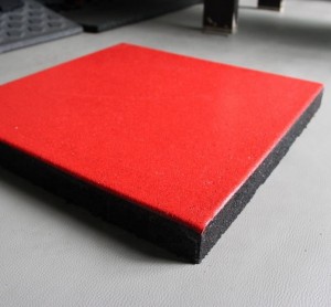 Eco-friendly Rubber Shock-absorbing Gymnastics Gym Mat Floor Tiles