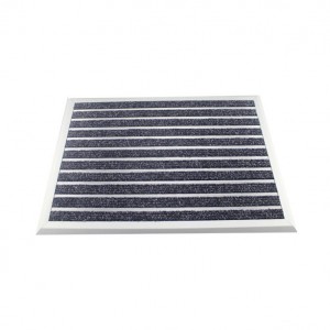 tapis de sol en aluminium de porte d'entrée de bienvenue extérieure d'épaisseur de 22 mm