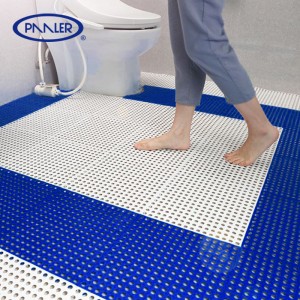 Non-slip TPE Hydrophobic Modular Bathroom Swimming Pool Floor Tiles