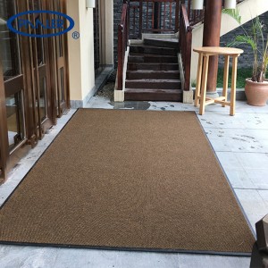 Akon tapis de sol d'entrée en rouleau de tapis de dépoussiérage extérieur personnalisé de qualité supérieure
