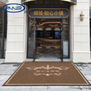 Akon tapis de sol d'entrée en rouleau de tapis de dépoussiérage extérieur personnalisé de qualité supérieure