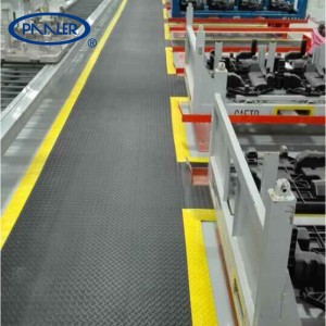 ESD 산업용 미끄럼 방지 PVC 바닥재 매트 바닥재 롤