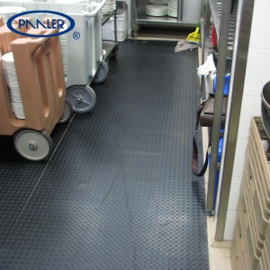 Rollo antifatiga industrial antideslizante del suelo de la estera del piso del PVC del ESD