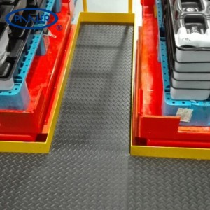 ESD Industri Non-slip Lantai PVC Meliputi Mat Flooring Roll