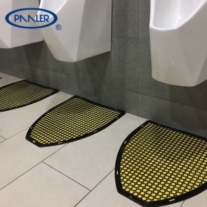 Wegwerpbare geurneutraliserende herenbadkamer Toiletvloerpads Urinoirmatten