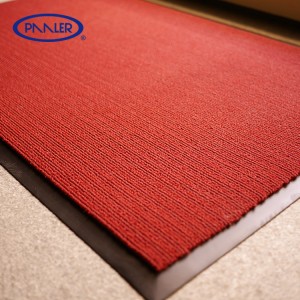 Hoge kwaliteit buitenstreep schrapende matten rol entree vloermatten deurmat