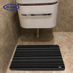 Household Restroom PET Anti-UV Waterproof Floor Mats Rugs Flooring Tile Door Matting
