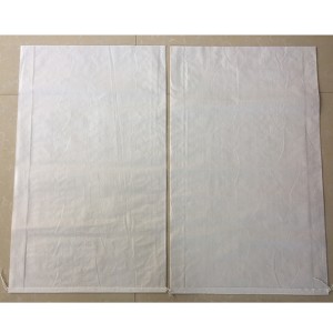 Durable custom white pp woven bag 25kg 50kg made in Vietnam high quality