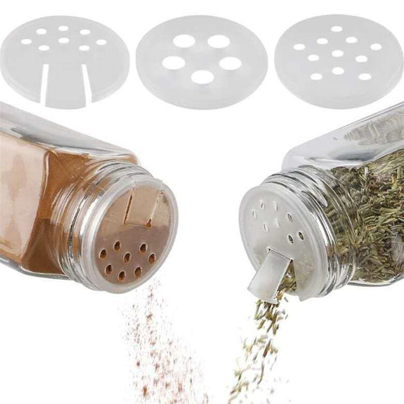 110ml Spice Glass Jar with Grinder Caps Glass Pepper and Salt jar