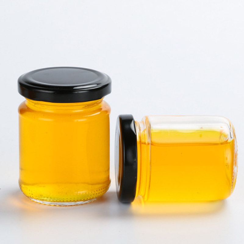 Unique Shape 1000ml Big Capacity Honey Jar Small Pickles Bottle