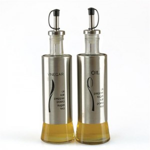 360ml 12OZ Oil and Vinegar Sprayer Glass Bottles Olive Oil Dispenser