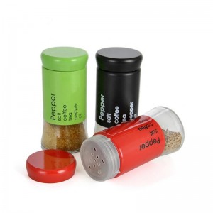 Transparent Sauce Salt Oem Empty Clear 120ml Square Pepper Glass Bottle 4oz Spice Jar