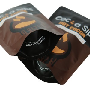 Super Design 100g Hot Chocolate Powder Pouch Bag