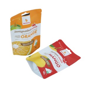 Custom Food-grade Lemon  Packaging Bags Custom Food  Bag Printing Stand-Up Pouches