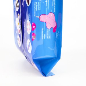 Custom Printed Food Grade Side Gusset Tissue Packaging Bags