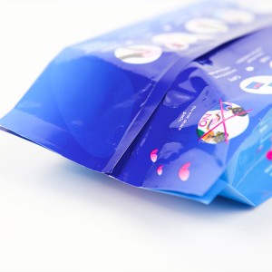Custom Printed Food Grade Side Gusset Tissue Packaging Bags