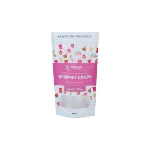 Custom With Window, candy Slice Packaging Packaging  Printing Shining Stand-Up Pouches