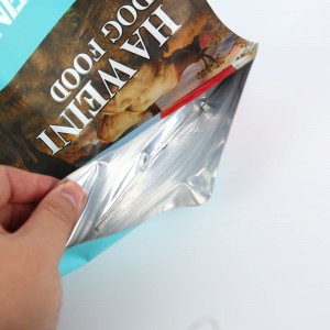 Custom Pouches Doypack Dog Food Packaging Bag Plastic Pet Food