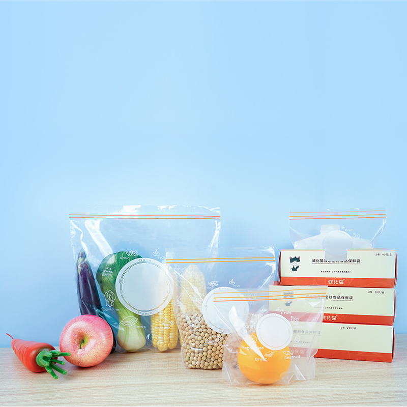 Lanzamento do novo produto: manter as bolsas ziplock frescas proporciona unha protección segura para a conservación dos teus alimentos