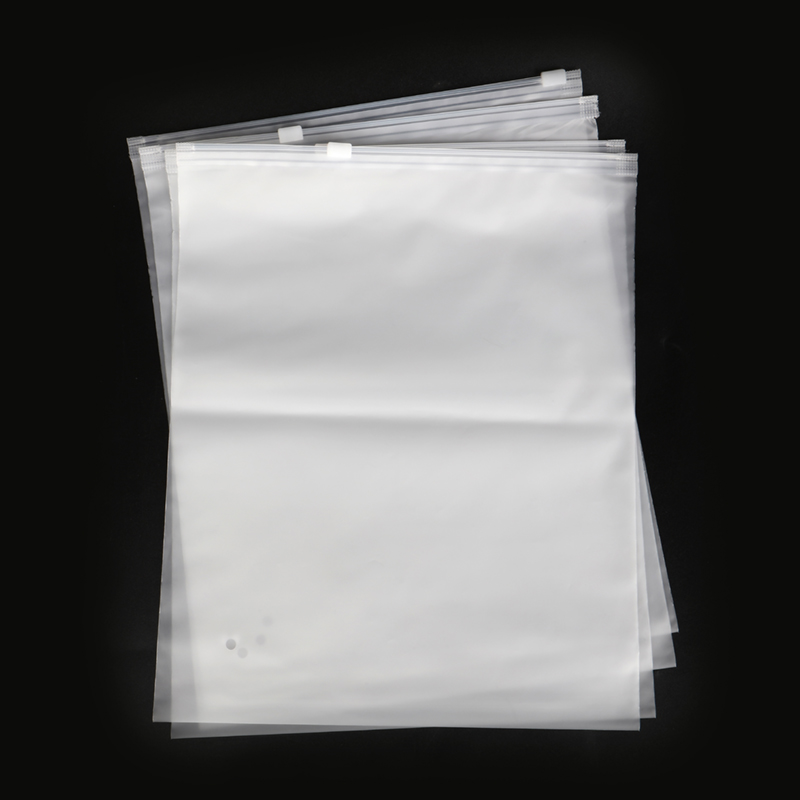 CustomCustom Resealaed Biodegradable Garment Bag Compostable Clothing Bag  Biodegradable Zip Lock Plastic Bag