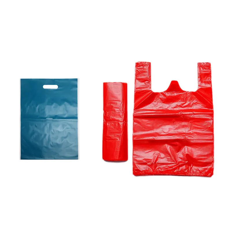 Футболка с логотипом супермаркета на заказ, ручка для покупок, жилет, футболка, пластиковый пакет