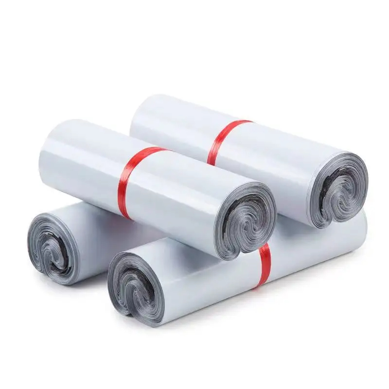 Custom nga courier poly pe express pack mailer mail shipping roll plastic packaging bag