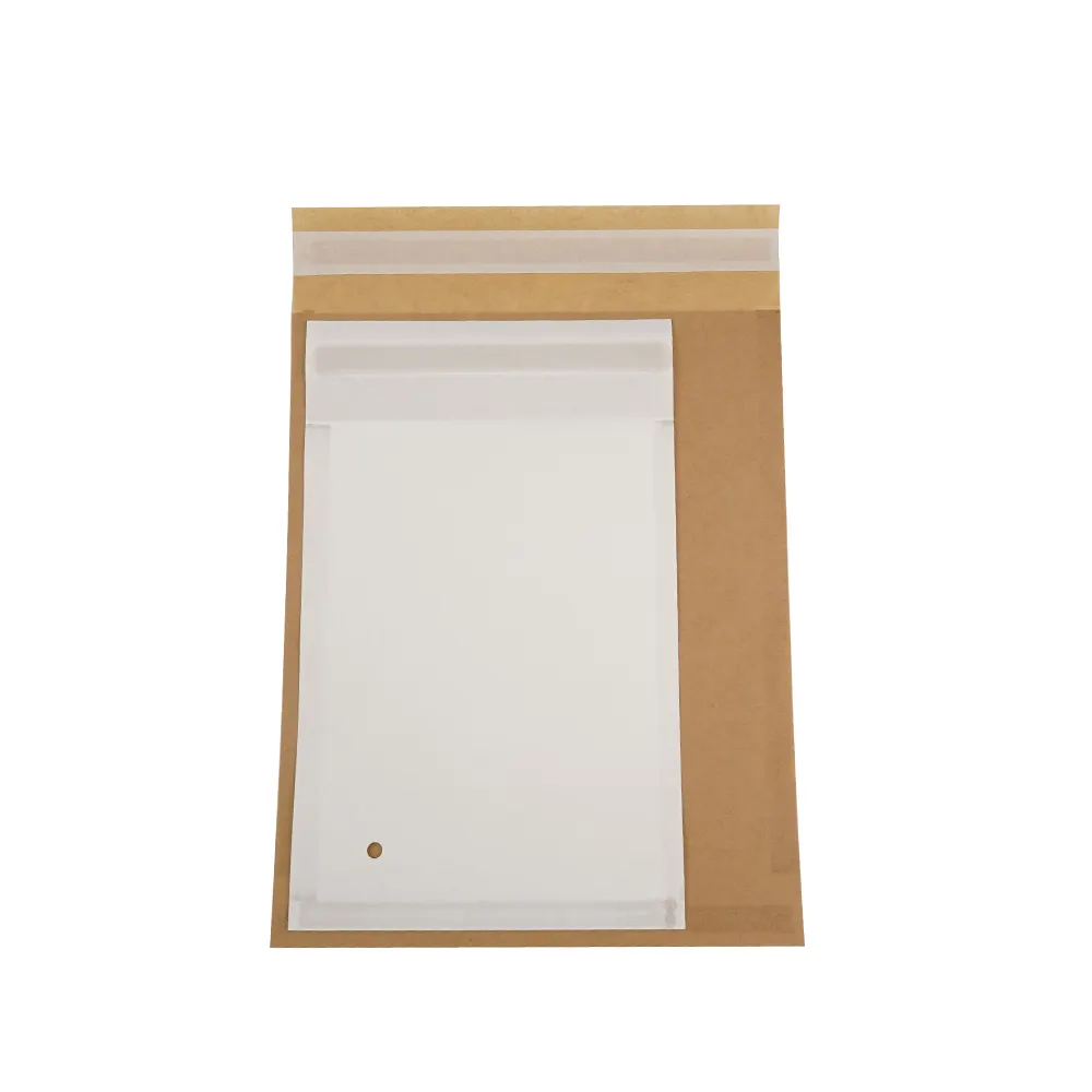 Custom Delivery express courier envelope self adhesive seal mail mailer kraft paper shipping bag