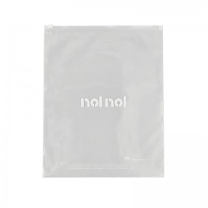 Clear Zipper Bags Transparent Packaging with Cu...