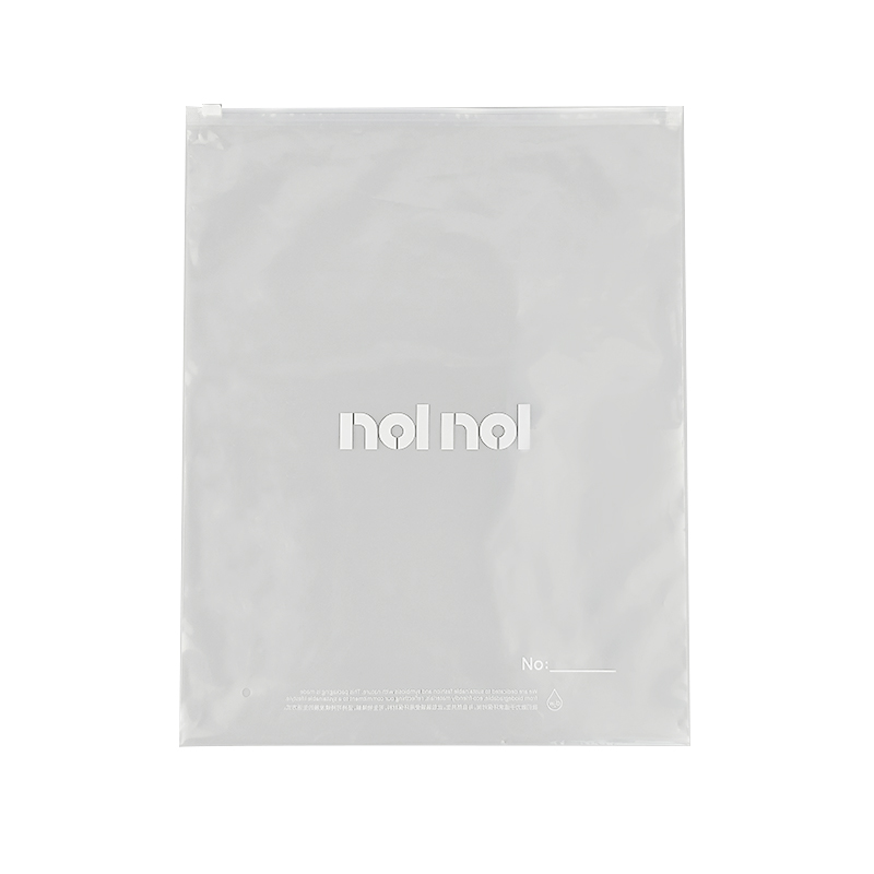 Clear Zipper Bags Transparent Packaging with Custom Printing