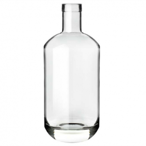 700ml 750ml Pacho Extra Flint Cylindrical Round Glass Bottle for Liquor