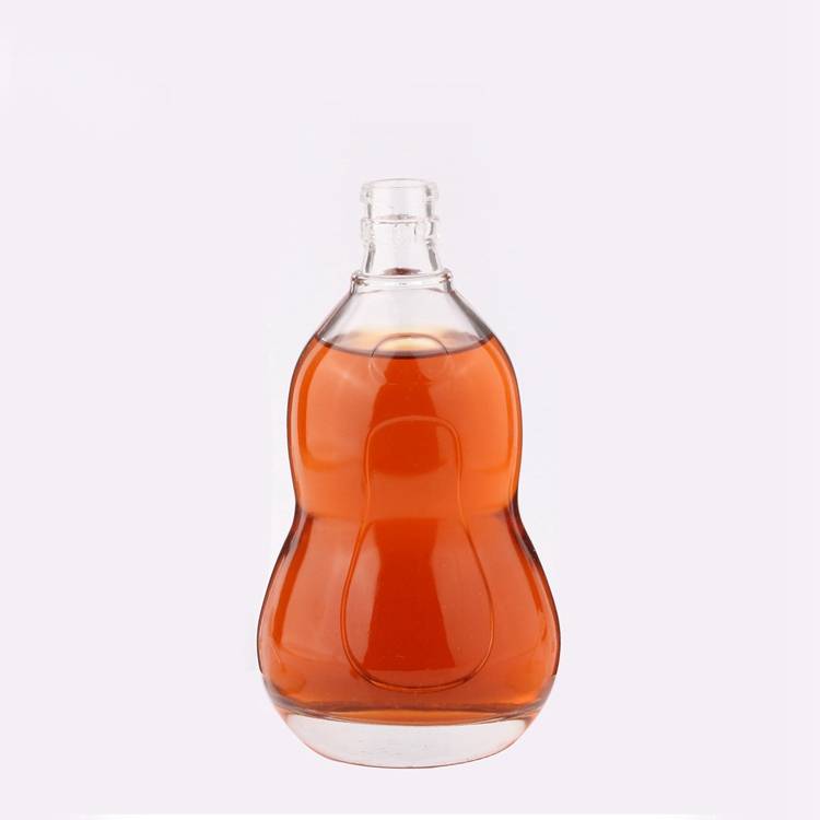 Top Suppliers Beer Brewing Bottles - 500ml Gourd-shaped Wine Glass Bottle – QLT