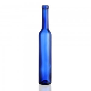 375 ml different color ice wine glass bottle with cork