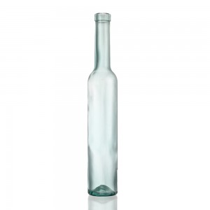 375 ml different color ice wine glass bottle with cork