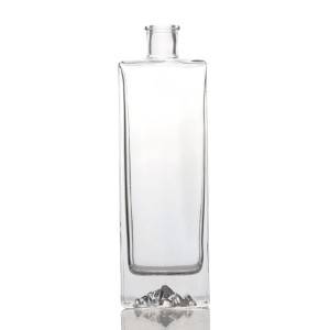500ml ice berg shape liquor glass bottles